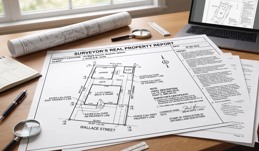 Surveyor's Real Property Report